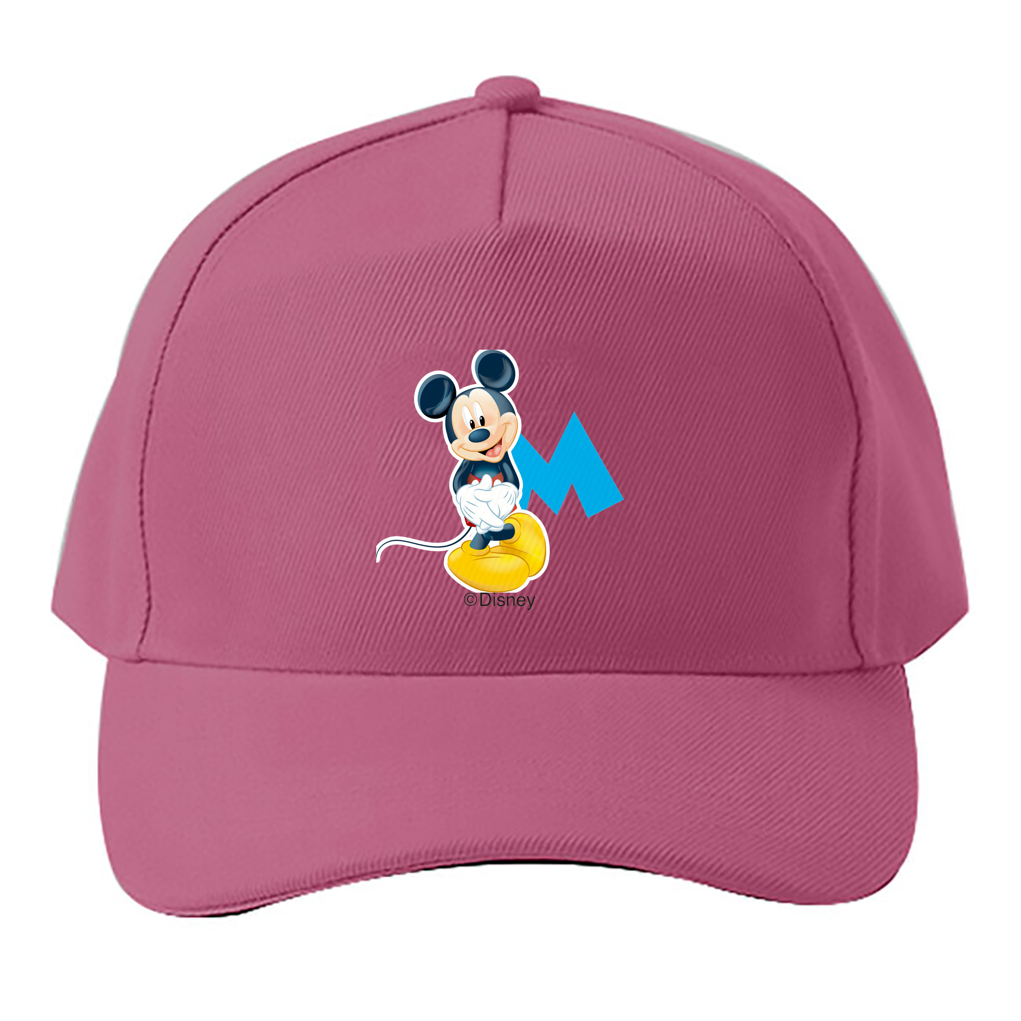 （画像用） ミッキーマウス Mickey Mouse ベースボールキャップ 綿100％ 男女兼用 帽子 スポーツ